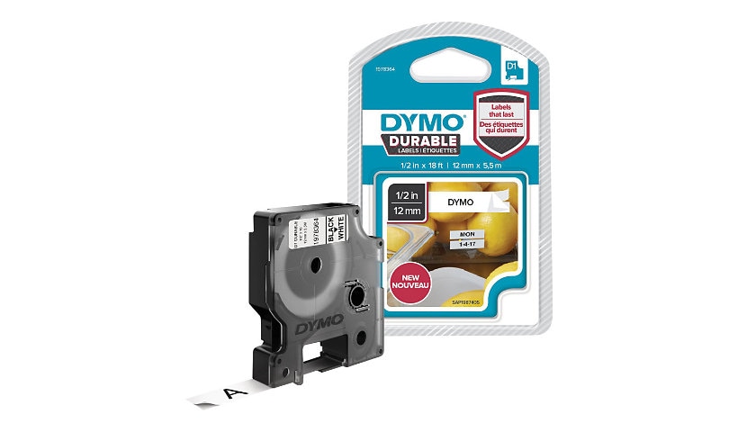 DYMO D1 Durable - label tape - 1 cassette(s) -