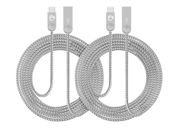 SIIG Zinc Alloy 2-Pack - USB-C cable