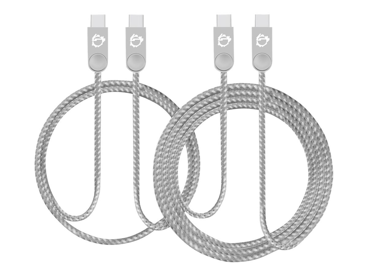 SIIG Zinc Alloy 2-Pack - USB-C cable kit