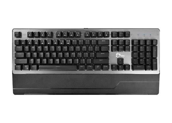 SIIG USB Wired Mechanical Gaming Keyboard With 7 Color LED Backlit - keyboard