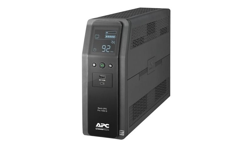 APC by Schneider Electric Back-UPS Pro BR1000MS 1.0KVA Tower UPS