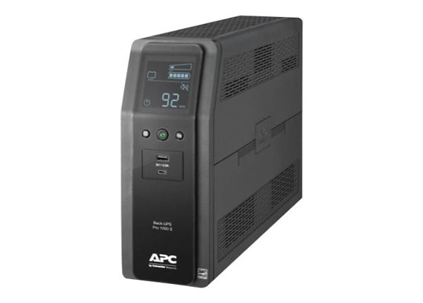 Power Surge Protector UPS 1000VA 600W AVR Computer PC Emergency Battery Backup 