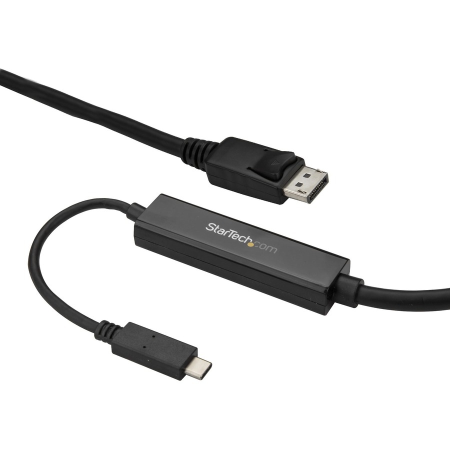 StarTech.com 9.8ft (3m) USB C to DisplayPort 1.2 Cable, 4K 60Hz, USB Type-C