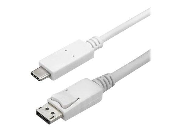 StarTech.com 9.8ft/3m USB C to DisplayPort 1.2 Cable 4K 60Hz, USB-C to DisplayPort Adapter Cable HBR2, USB Type-C DP Alt