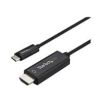 StarTech.com 3ft (1m) USB C to HDMI Cable - 4K 60Hz USB Type C DP Alt Mode to HDMI 2.0 Video Display Adapter Cable -