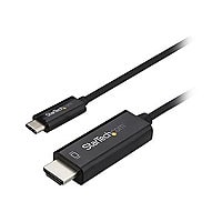 StarTech.com 6ft (2m) USB C to HDMI Cable - 4K 60Hz USB Type C DP Alt Mode to HDMI 2.0 Video Display Adapter Cable -