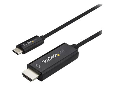 StarTech.com 10ft USB C to HDMI Cable -4K 60Hz USB-C HDMI 2.0 Video Adapter