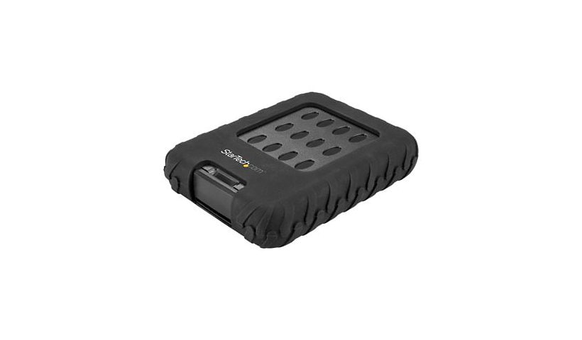 StarTech.com USB 3.1 External Hard Drive Enclosure 10Gbps - IP65 - 2.5 SATA SSD / HDD Rugged USB Type C Hard Drive