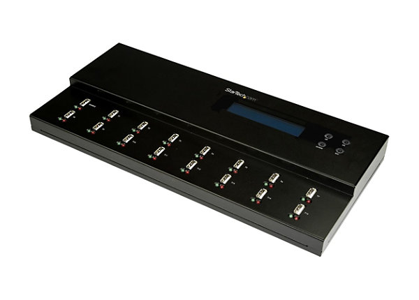 StarTech.com Standalone 1 to 15 USB Thumb Drive Duplicator & Eraser