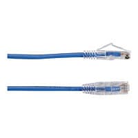 Black Box 15ft Slim-Net CAT6 Blue 28AWG 250Mhz UTP Snagless Patch Cable 15'