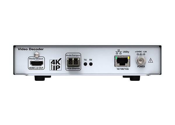 ZeeVee ZyPer4K Z4KDECF3U Fiber audio/video over IP decoder