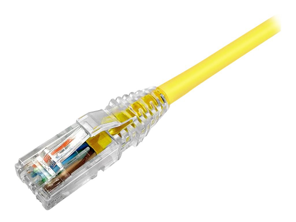 Uniprise Ultra 10 patch cable - 3 ft - yellow