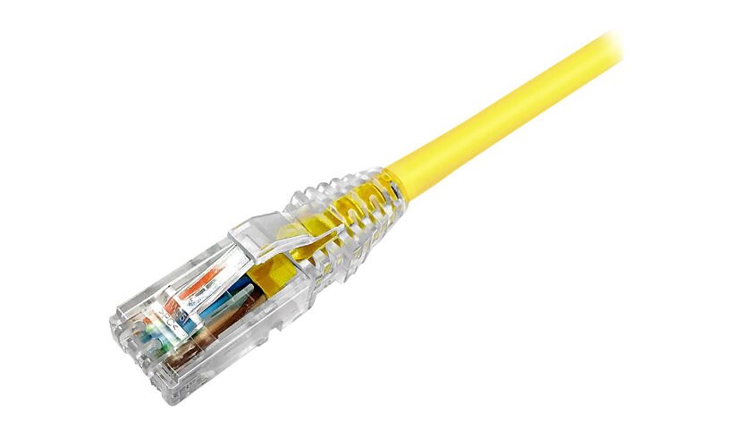 Uniprise Ultra 10 patch cable - 7 ft - yellow