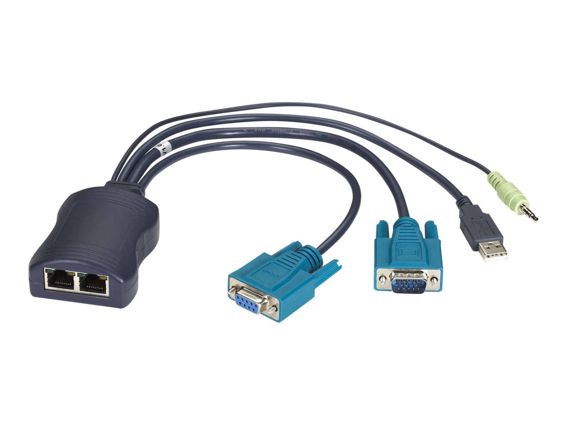 Black Box ServSwitch CX Dual Server Access Module - KVM / audio / serial extender