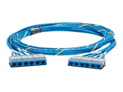 Panduit QuickNet Cable Assembly - network cable - 25 ft - blue