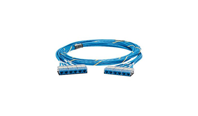 Panduit QuickNet Cable Assembly - network cable - 26 ft - blue