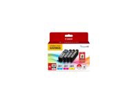 Canon PGI-280 XL / CLI-281 / PP-301 Combo - 4-pack - black, yellow, cyan, magenta - original - ink tank / paper kit