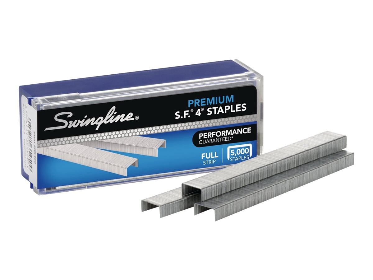 Swingline S.F. 4 Premium - staples - 6.35 mm - silver - pack of 5000