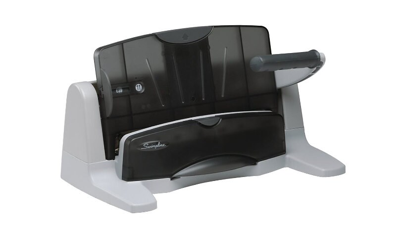 Swingline LightTouch hole punch - 40 sheets - 7 holes - black