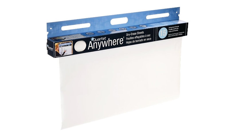Quartet Anywhere dry erase surface - 610 x 800 mm (pack of 15)