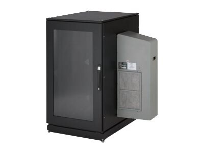 Black Box ClimateCab NEMA 12 Server Cabinet with M6 Rails - system cabinet - 24U