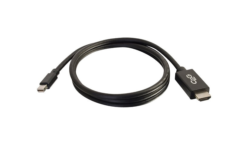 C2G 6ft Mini DisplayPort to HDMI Cable - Mini DP to HDMI Adapter Cable - M/M - adapter - DisplayPort / HDMI - TAA