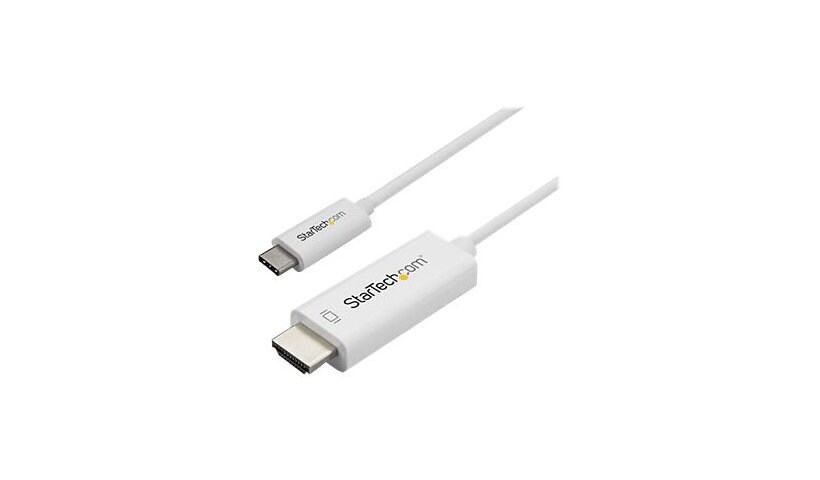 StarTech.com 6ft USB C to HDMI Cable - 4K 60Hz USB-C HDMI 2.0 Video Adapter