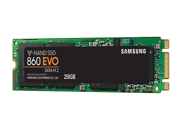 Samsung 860 EVO MZ-N6E250BW - solid state drive - 250 GB - SATA 6Gb/s