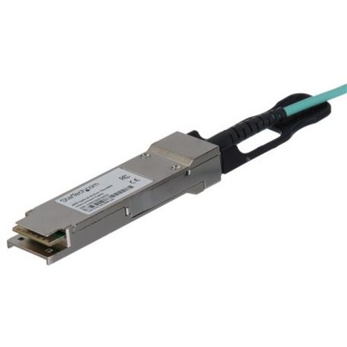 StarTech.com MSA Uncoded 15m 40G QSFP+ to SFP AOC Cable - 40 GbE QSFP+ Active Optical Fiber - 40 Gbps QSFP Plus Cable