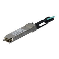 StarTech.com MSA Uncoded 15m 40G QSFP+ to SFP AOC Cable - 40 GbE QSFP+ Active Optical Fiber - 40 Gbps QSFP Plus Cable