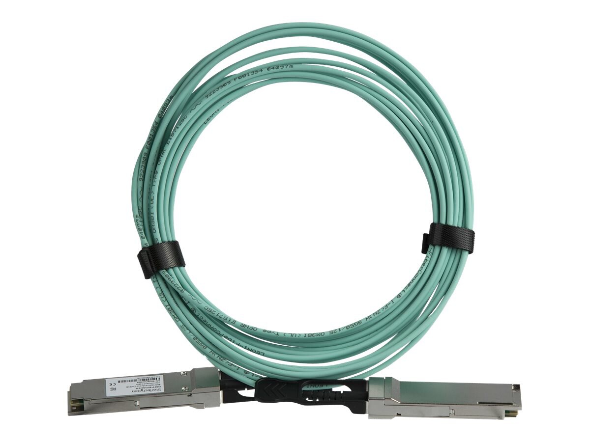 StarTech.com MSA Uncoded 7m/23ft 40G QSFP+ AOC Cable 40 GbE 23'