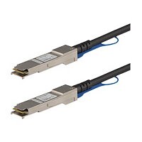 StarTech.com MSA Uncoded Compatible 0.5m 40G QSFP+ to QSFP+ Direct Attach Cable - 40 GbE QSFP+ Copper DAC 40 Gbps Low