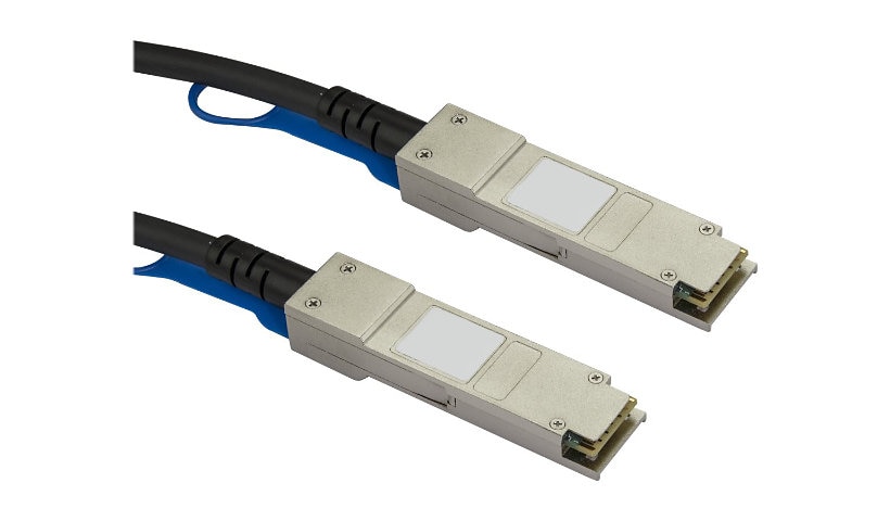 StarTech.com MSA Uncoded Compatible 5m 40G QSFP+ to QSFP+ Direct Attach Cable - 40 GbE QSFP+ Copper DAC 40 Gbps Low