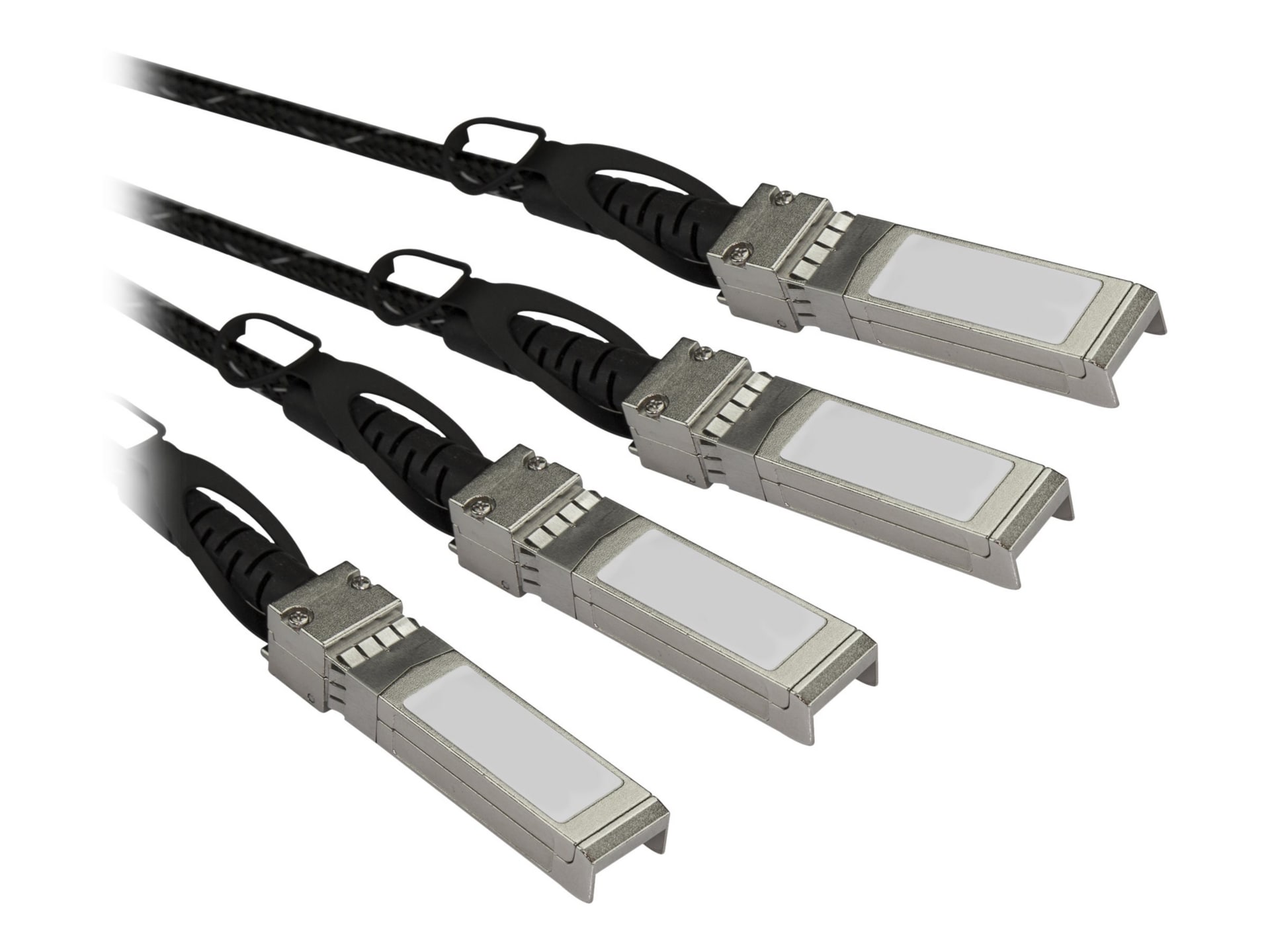 StarTech.com MSA Uncoded Compatible 3m QSFP+ to 4x SFP+ Direct Attach Breakout Cable - 40GbE - QSFP+ to 4x SFP+ Copper