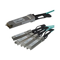 StarTech.com QSFP+ Breakout Cable for Cisco QSFP-4X10G-AOC10M 15m 40GbE DAC