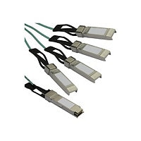 StarTech.com AOC Breakout Cable for Cisco QSFP-4X10G-AOC7M - 7m 40G 1x QSFP+ to 4x SFP+ AOC Cable - 40GbE QSFP+ Active