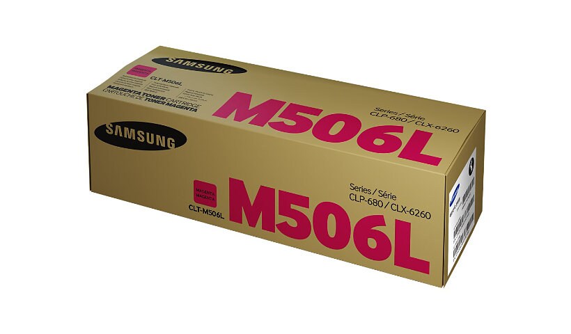 Samsung CLT-M506L - High Yield - magenta - original - toner cartridge (SU309A)