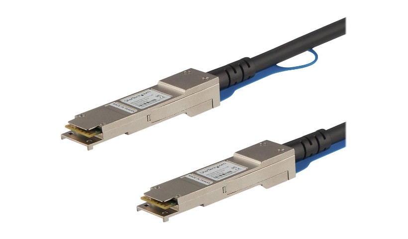 StarTech.com 1m 40G QSFP+ to QSFP+ Direct Attach Cable for Cisco QSFP-H40G-CU1M - 40GbE Copper DAC 40Gbps Passive Twinax