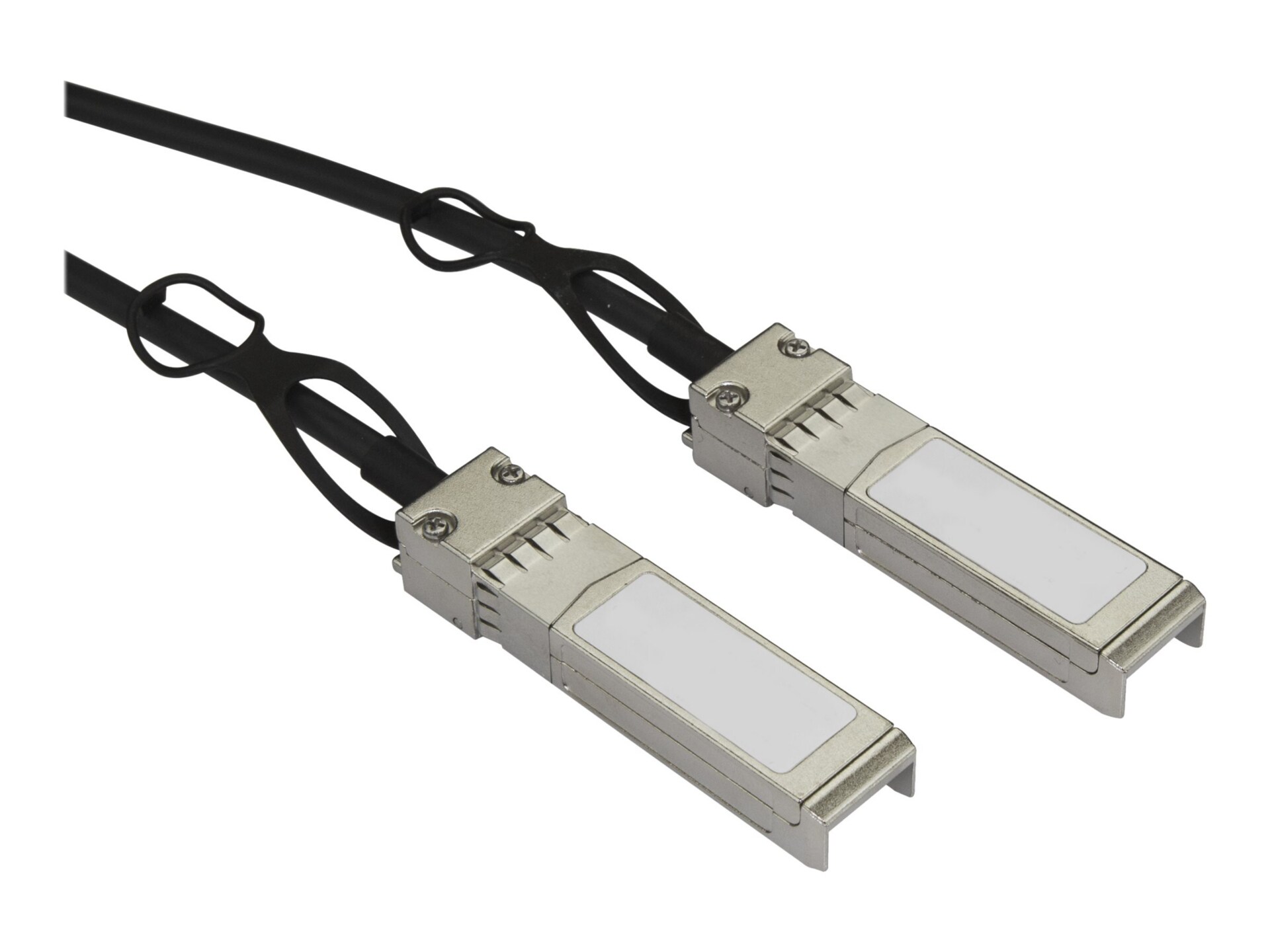 StarTech.com MSA Uncoded Compatible 2m 10G SFP+ to SFP+ Direct Attach Cable - 10 GbE SFP+ Copper DAC 10 Gbps Low Power