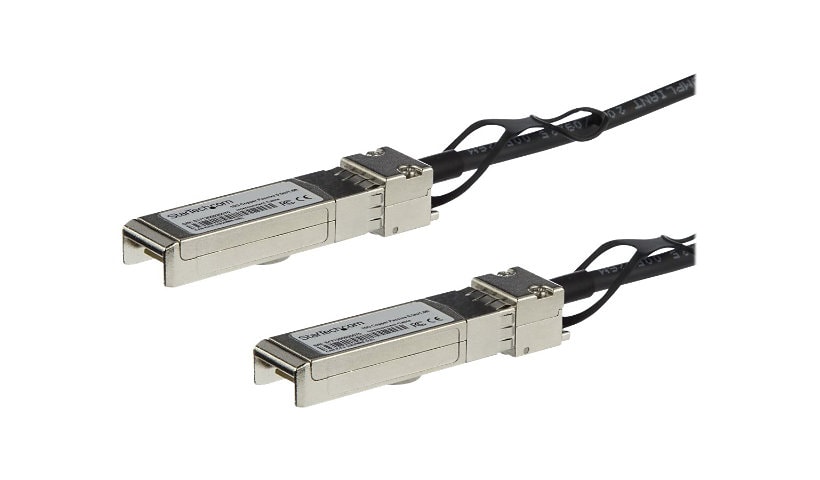 StarTech.com MSA Uncoded Compatible 3m 10G SFP+ to SFP+ Direct Attach Cable - 10 GbE SFP+ Copper DAC 10 Gbps Low Power