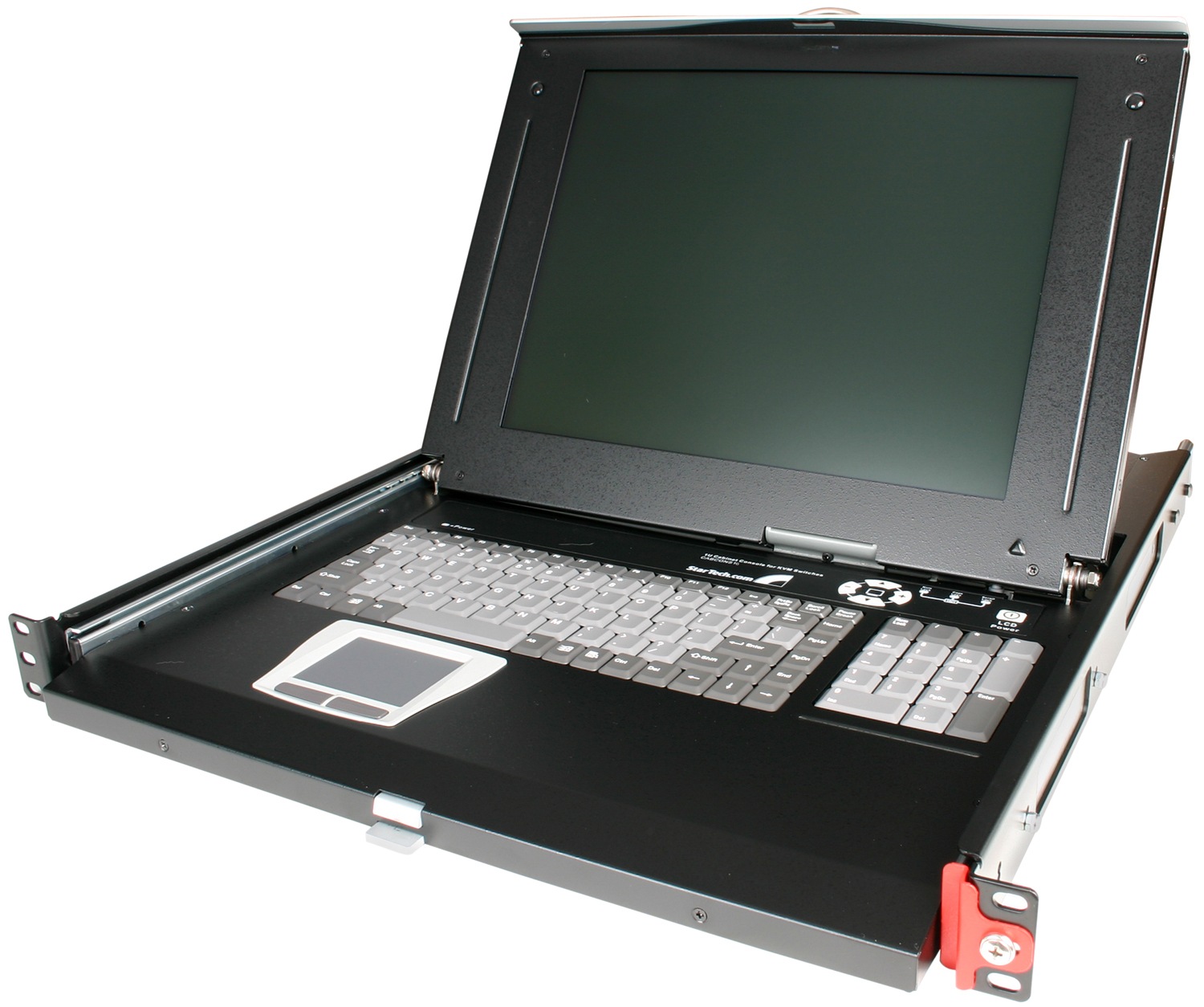 StarTech.com 1U rackmount 15” LCD with 16-port KVM
