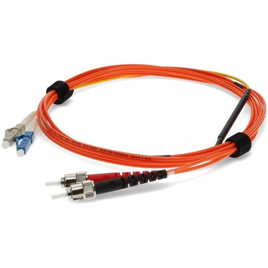 Proline 5m ST Offset (Male) to LC (Male) OM1 & OS1 Duplex OFNR (Riser-Rated