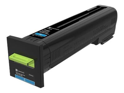 Lexmark - Extra High Yield - cyan - original - toner cartridge - LCCP