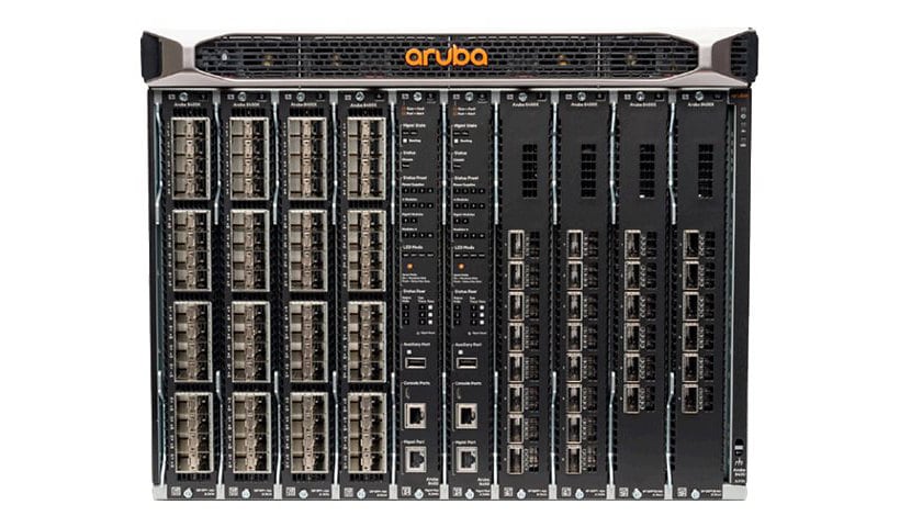 HPE Aruba 8400 8-slot Chassis - switch - rack-mountable - with 3 x Fan Tray
