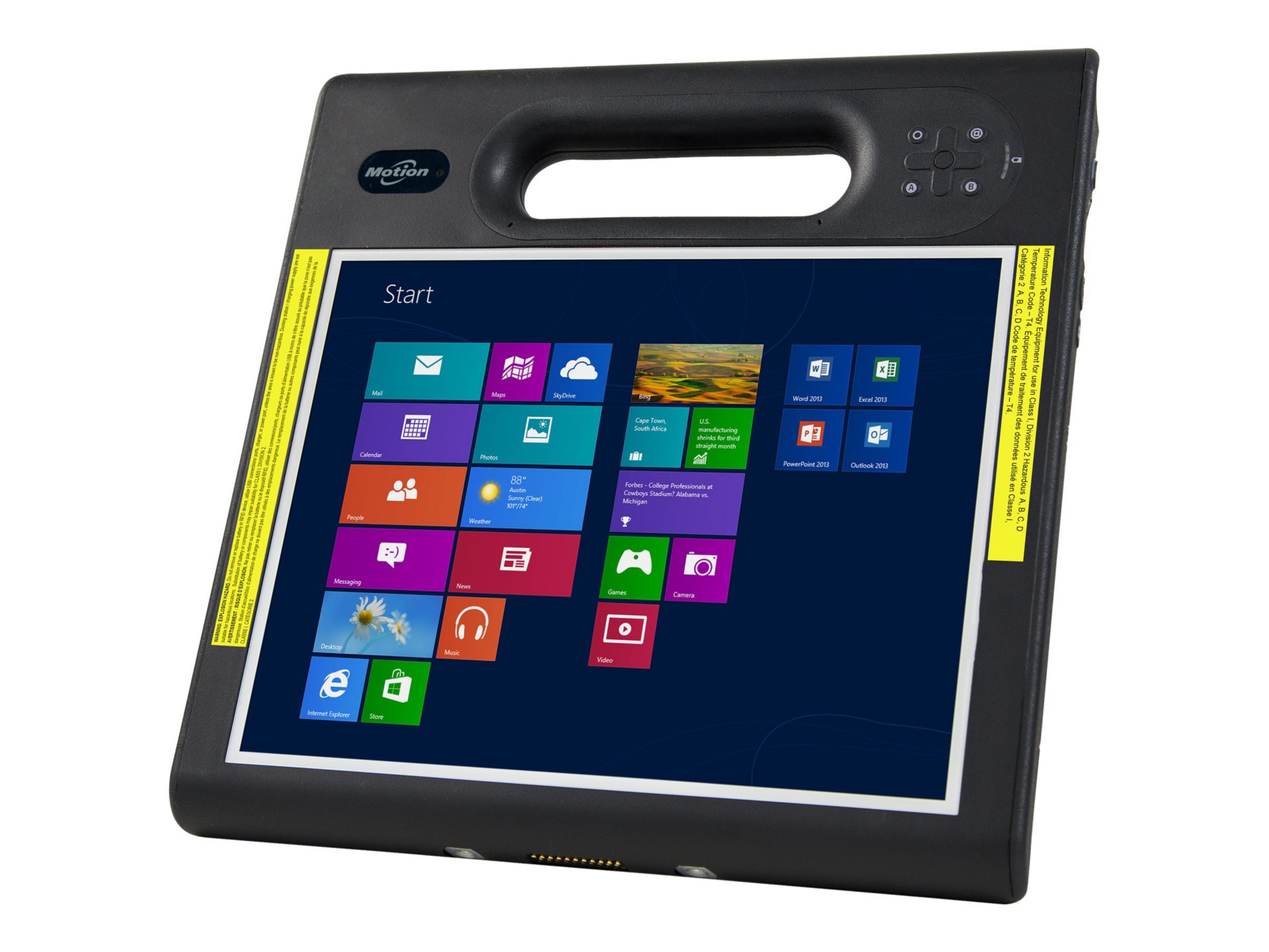 Zebra Xplore F5m - 10.4" - Core i5 5200U - 4 GB RAM - 128 GB SSD