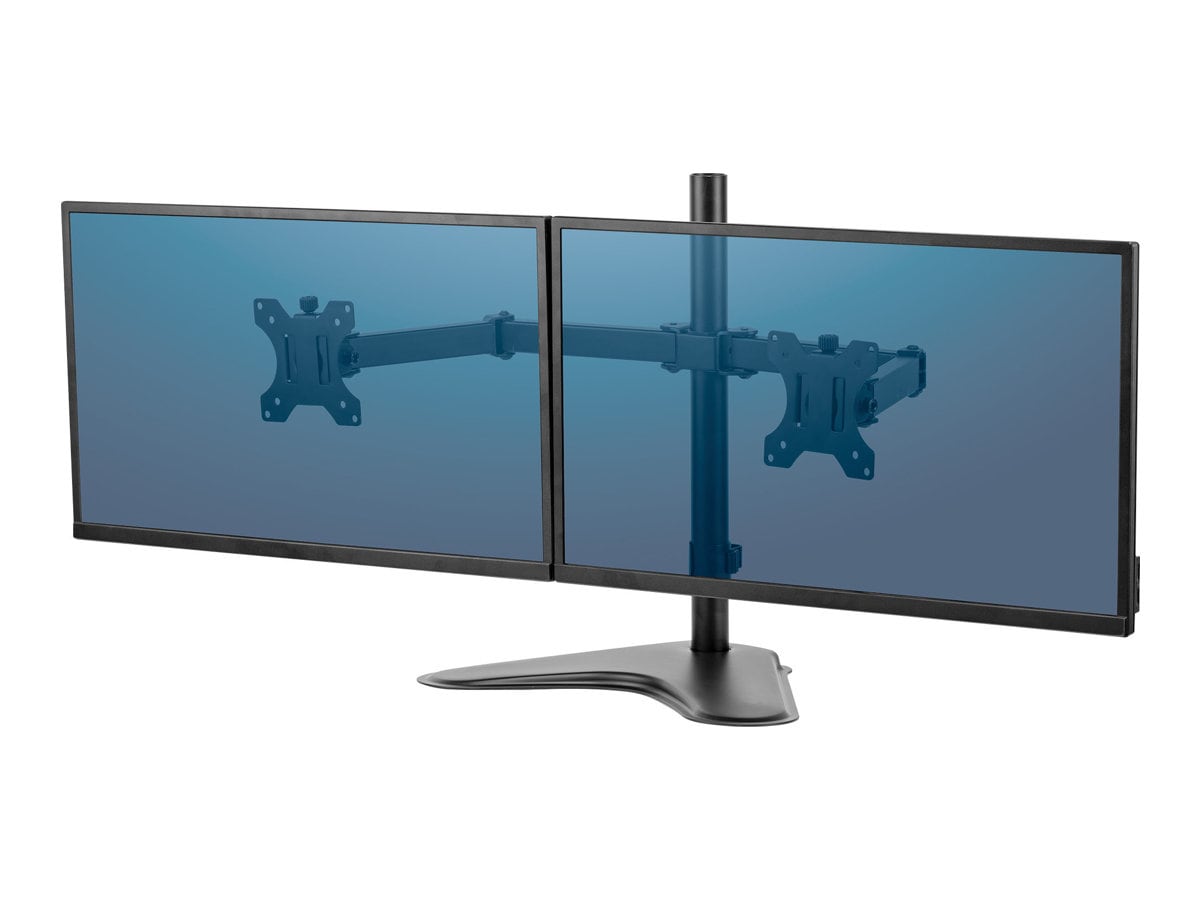 Fellowes Professional Series Free-standing Dual Horizontal Monitor Arm - st