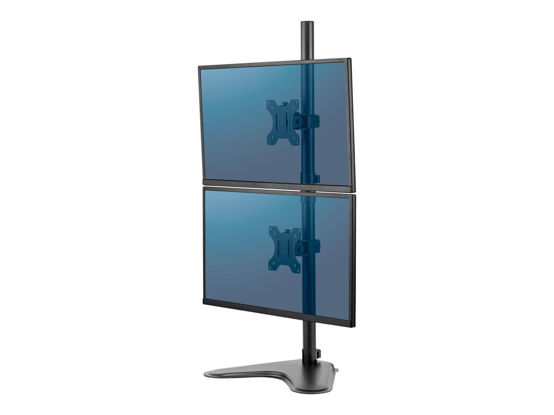 Fellowes Professional Series Free-standing Dual Stacking Monitor Arm - stan