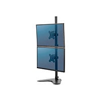 Fellowes Professional Series Free-standing Dual Stacking Monitor Arm stand - for 2 monitors - black