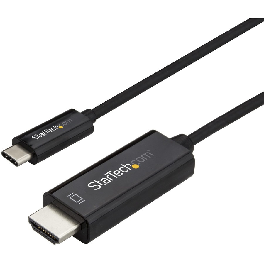 StarTech.com 3ft (1m) USB C to HDMI Cable, 4K 60Hz, USB Type-C to HDMI 2.0