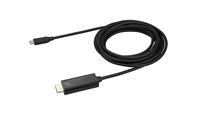 StarTech.com 10ft USB C to HDMI Cable - 4K 60Hz HBR2 USB-C to HDMI 2.0 Video Display Adapter Cable